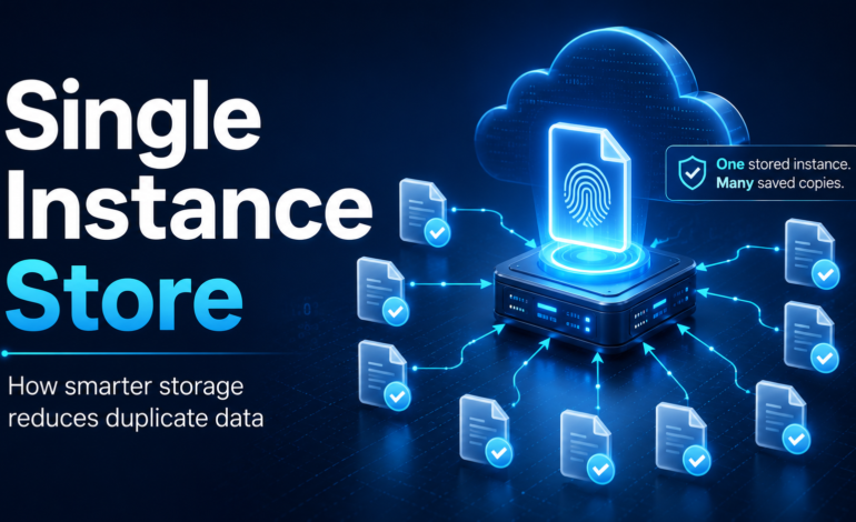 Single Instance Store Explained for Smarter Data Storage