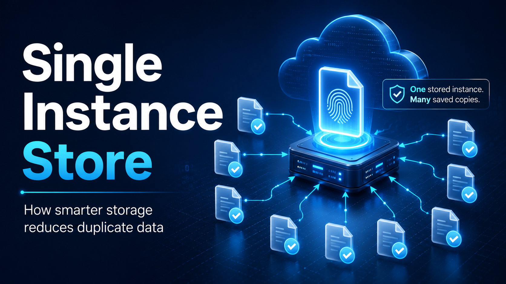 Single Instance Store Explained for Smarter Data Storage